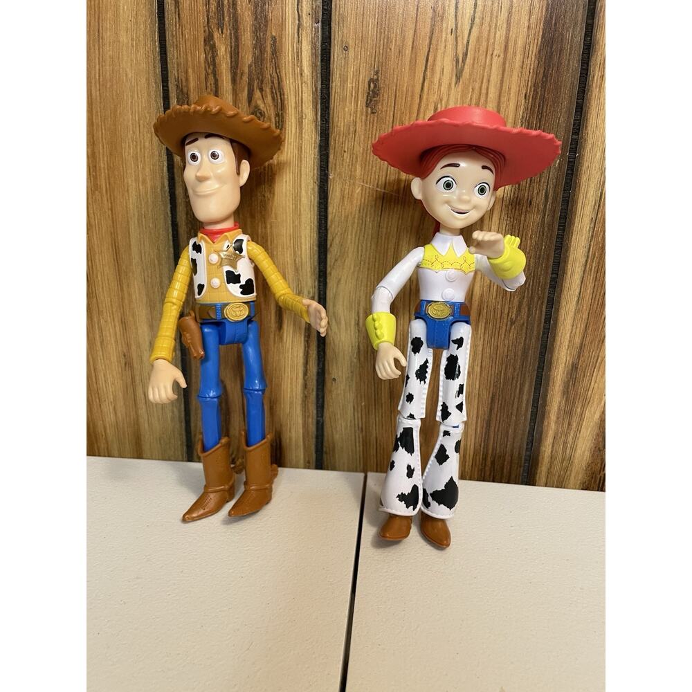 Disney Pixar 2017 Sheriff Woody & Jessie Toy Story Dolls 9" Figures